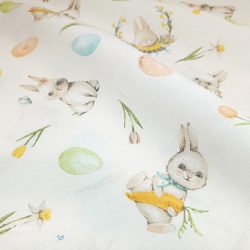 Húsvéti nyuszi mintás loneta (dekortextil)