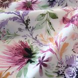 Aquarell réti virágok PRÉMIUM loneta (dekortextil)