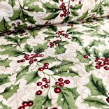 Drappos alapon magyal mintás karácsonyi loneta (dekortextil)