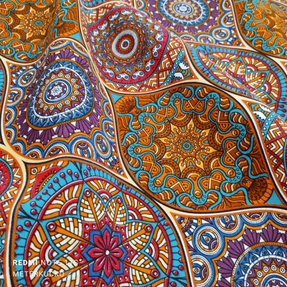 Mandala mintás loneta (dekortextil)