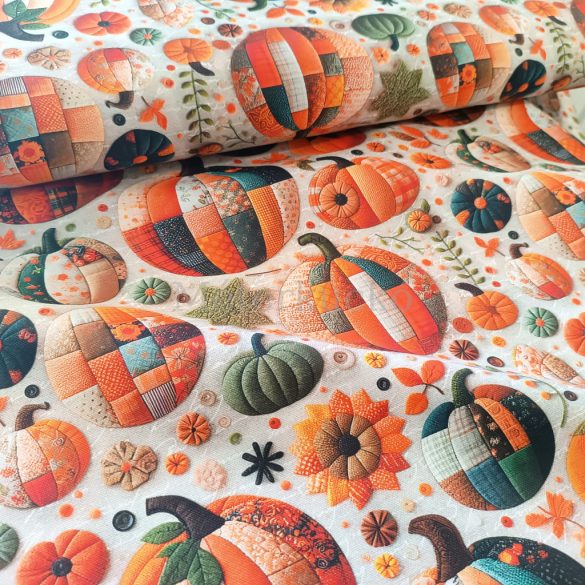 Tök mintás, 3d nyomtatású loneta (prémium dekortextil)