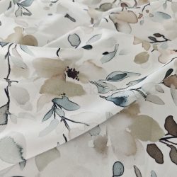   Festett orchidea mintás rugalmas viszkóz (elasztikus flokon)