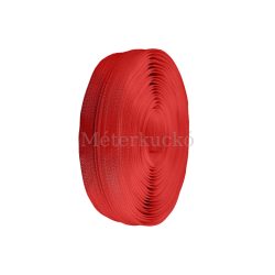 Piros folyóméteres cipzár No3 (3mm)