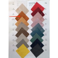 Terrakotta színű holland bársony