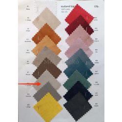 Világosszürke holland bársony