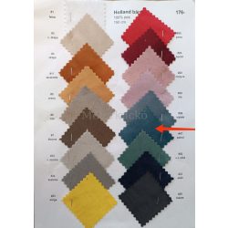 Petrol színű holland bársony