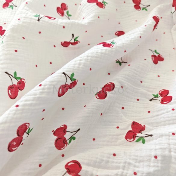 Cseresznyés dupla géz