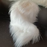 Hosszú szálú műszőrme fehér (6-7cm) extra puha