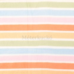 Színes csíkos antipilling polár (rózsaszínes)