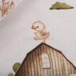Farm mintás pamutvászon